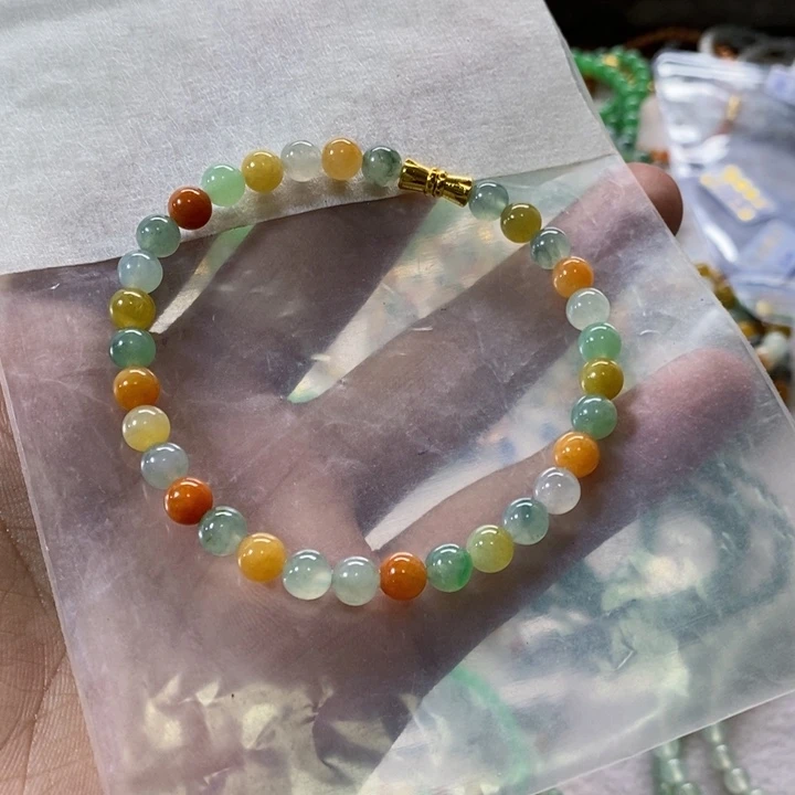 定制翡翠未镶嵌蜘*6缅甸翡翠a货卡6.2