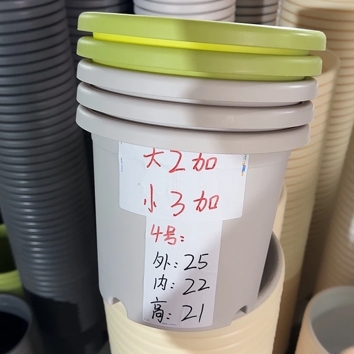 四季4#口径25灰白5个无托