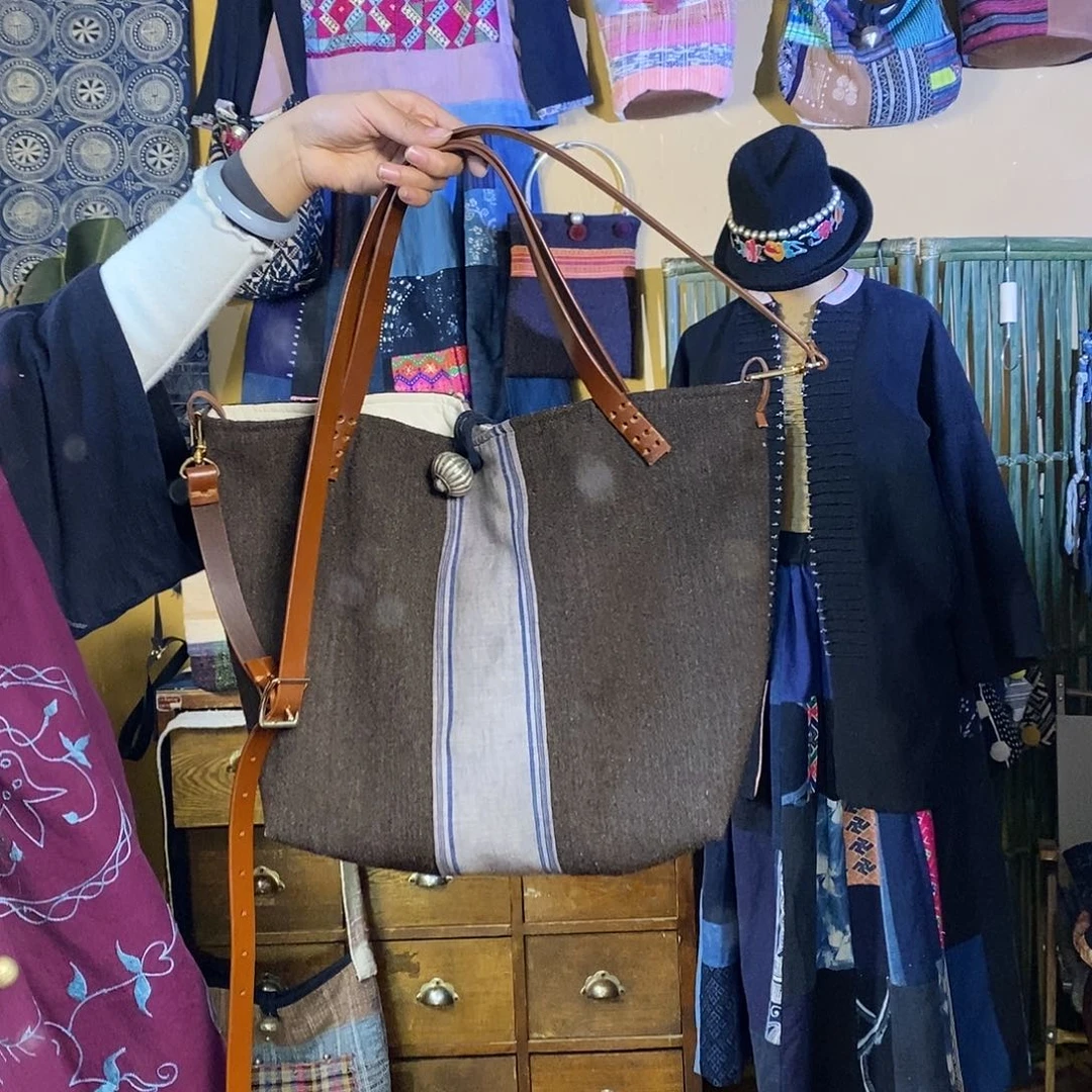 织绣手工制作包包