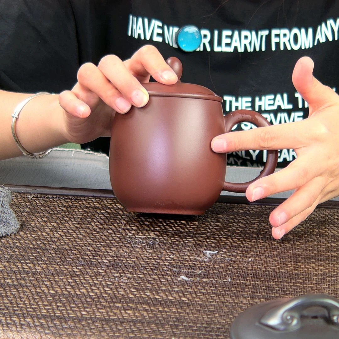 茶杯紫砂高货放漏