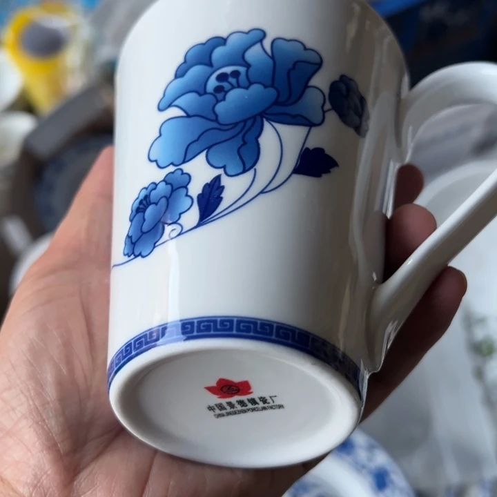 青韵马克杯一个陶瓷
