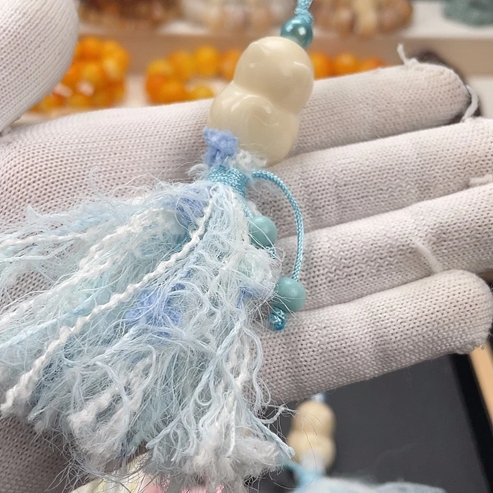 吊坠白玉菩提趴趴猫通货