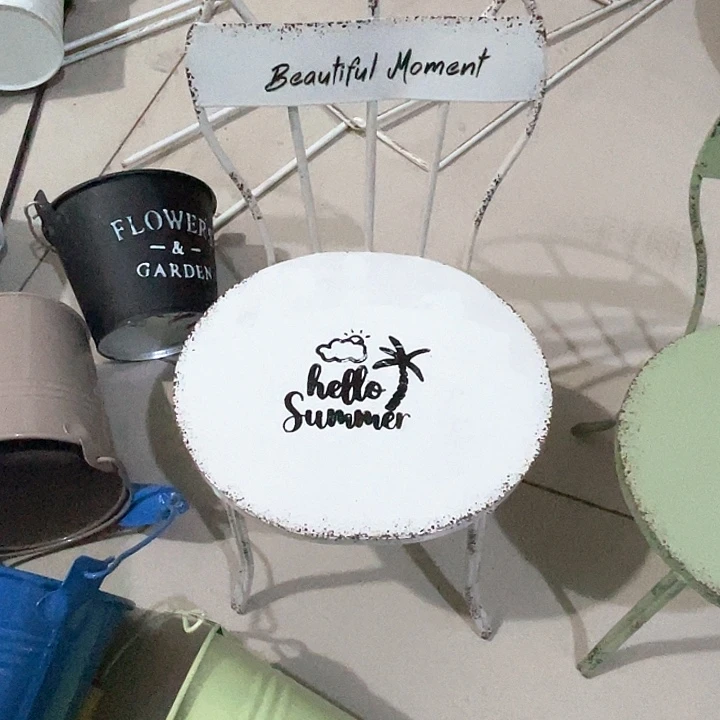 铁艺园艺柳编花插微瑕