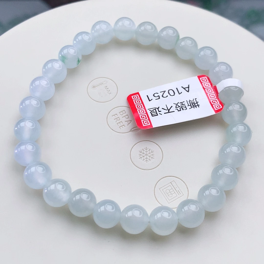 翡翠未镶嵌手链翡翠7mm
