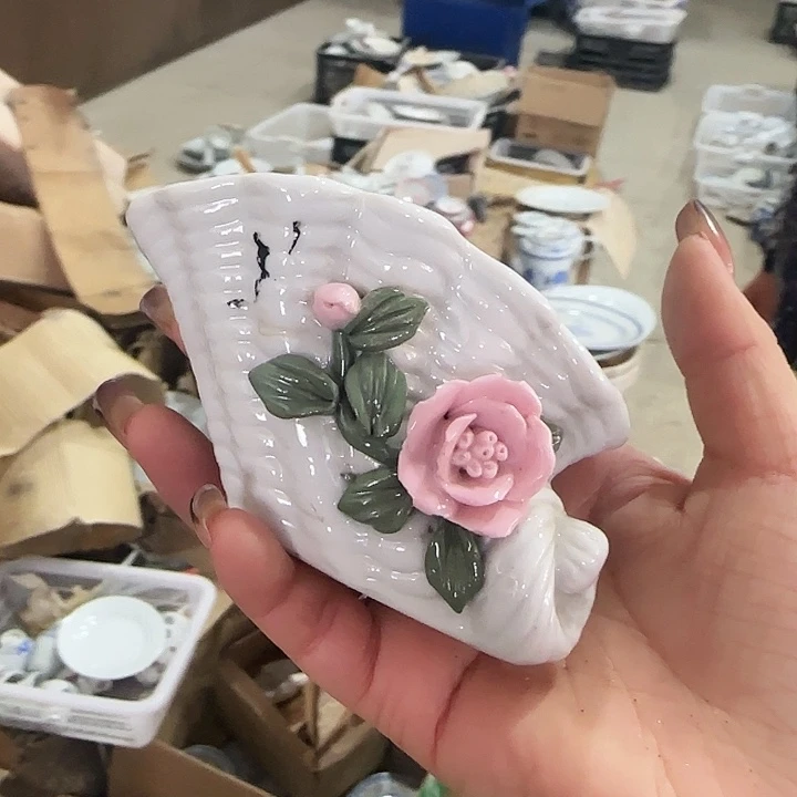 摆件微瑕景德镇陶瓷工艺品