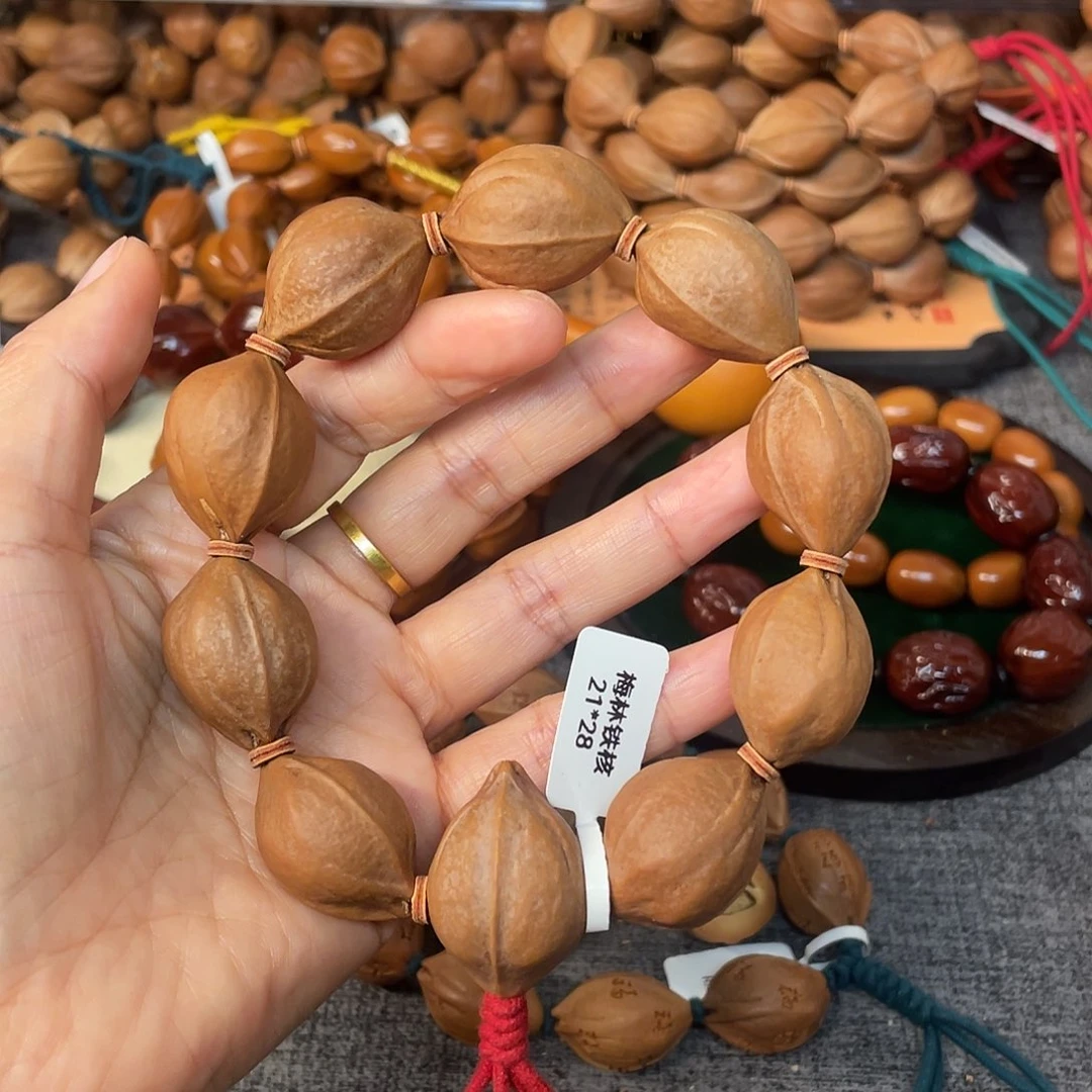 K****橄榄核手串/手链梅林铁核2128手串