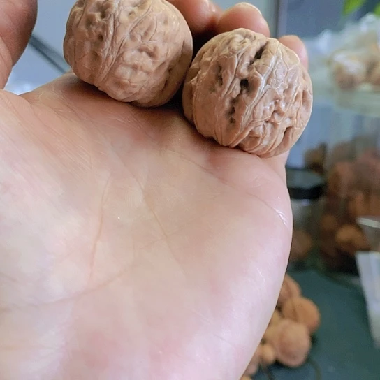 【闪购商品】把件文玩核桃40平谷元宝尖黄