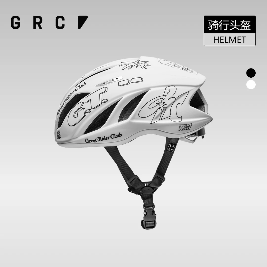 GRCxPMT 桀骜无尽麻烦星球联名通风透气动山地公路自行车骑行头盔