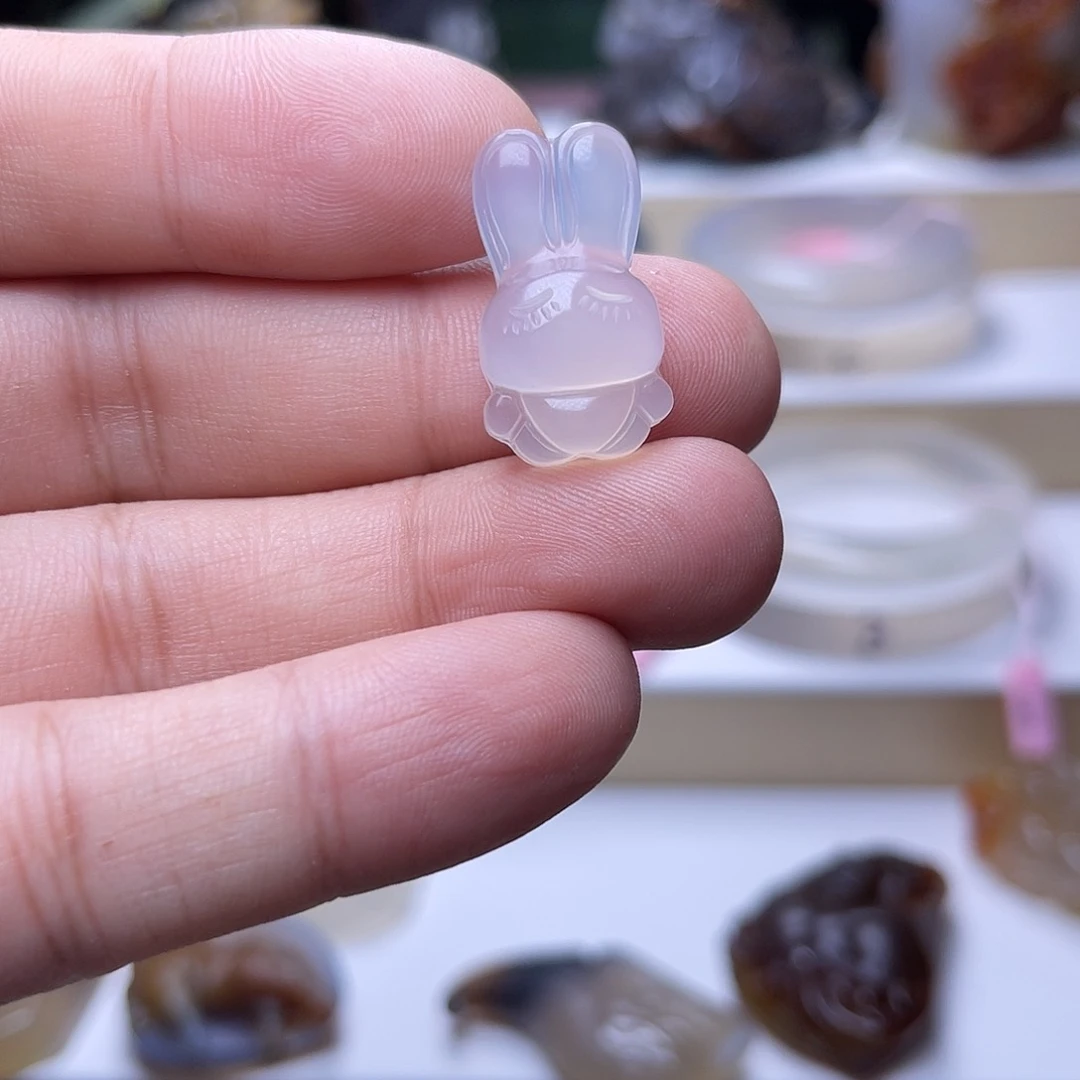 玛瑙/玉髓挂件未镶嵌