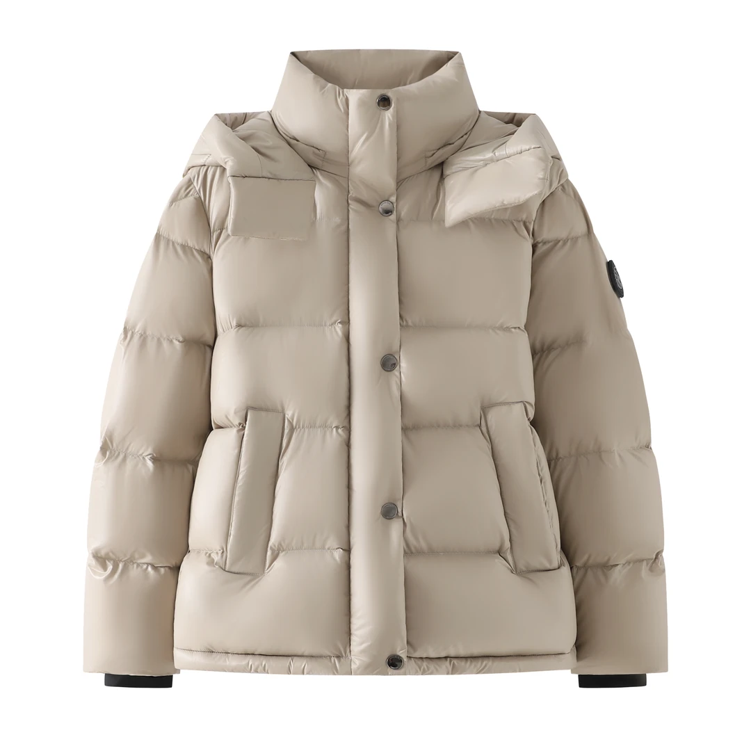 【流光泡芙】寻拓者新款高蓬90鹅绒收腰严冬保暖防寒羽绒服FYH6875