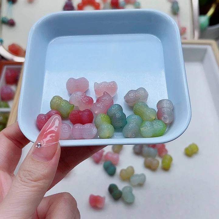 *****玛瑙/玉髓未镶嵌手链盐源3