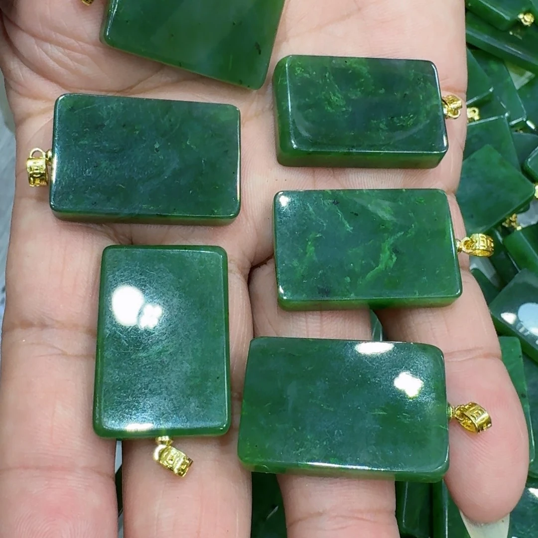 和田玉未镶嵌颈饰多样性发货，拍一发一