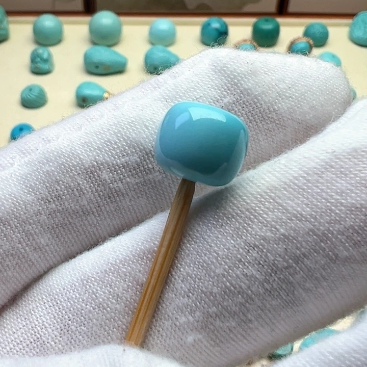 绿松石珠宝奇石未镶嵌10.5