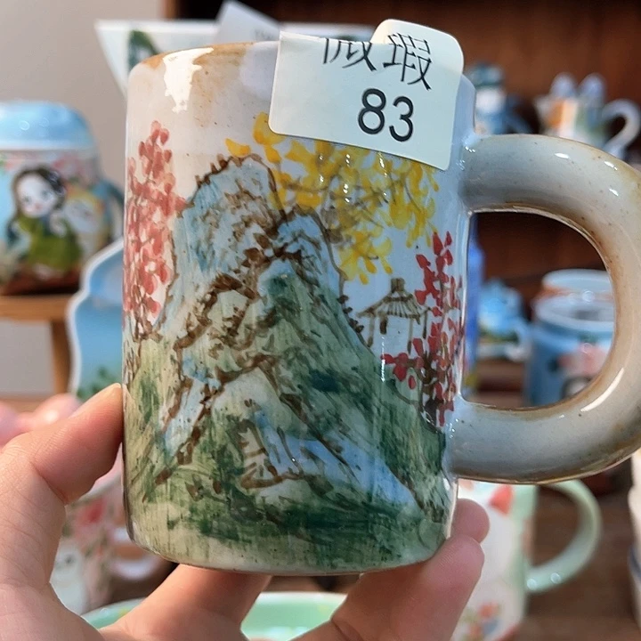 陶景德镇釉下手绘陶瓷