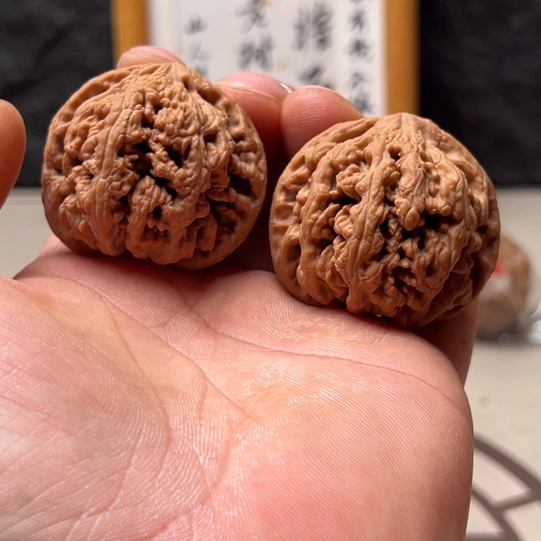 她****文玩核桃把件大粗筋43