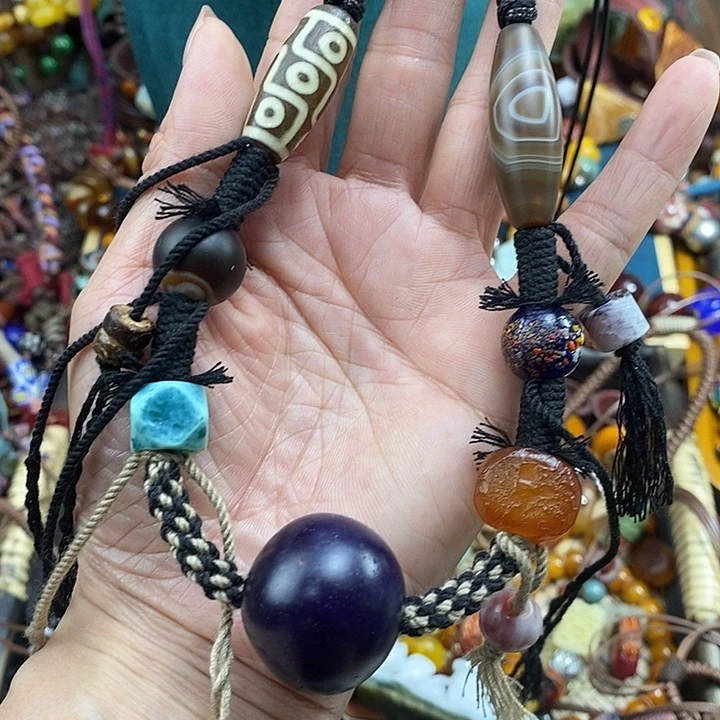 玛瑙/玉髓项链未镶嵌项链