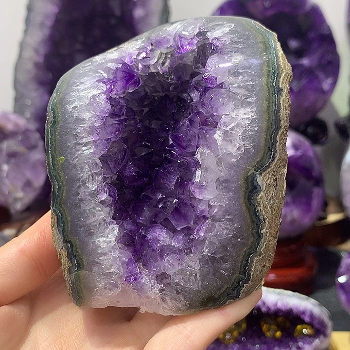 未镶嵌珠宝半成品紫晶