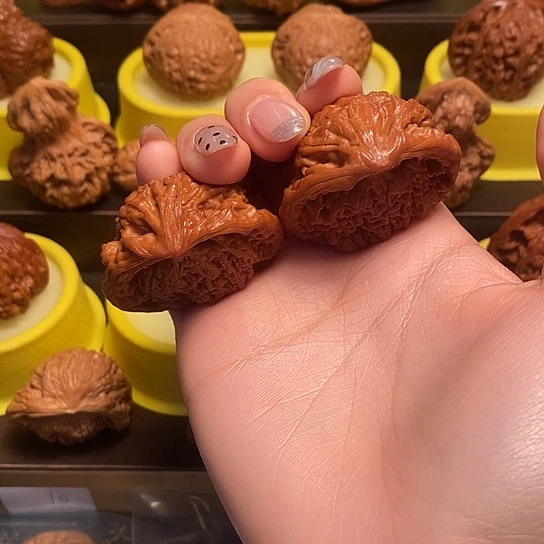 文玩核桃把件文*g蛇王