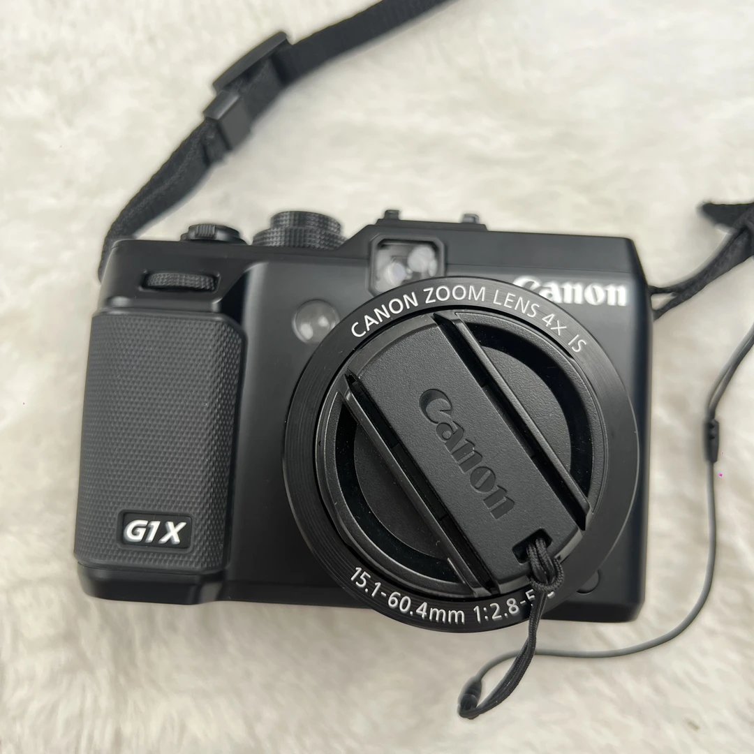 95新 Canon/佳能 G1X黑色 数码相机人像摄影旅拍神器