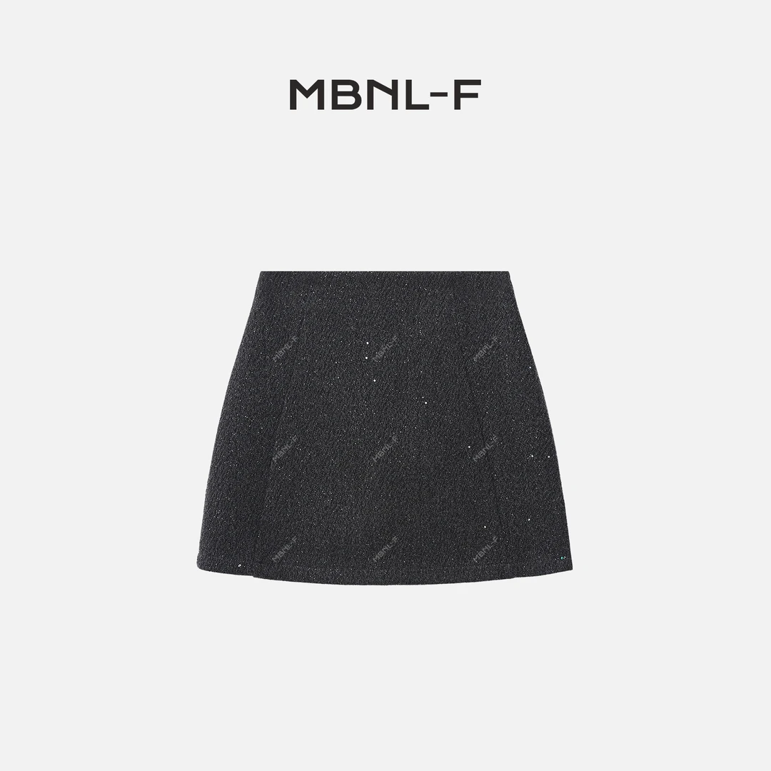 MBNL-F“星空短裙” 2024F/W新品 高级感极简短裙 秦磊XM-QZ5897