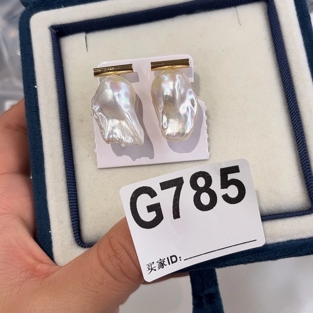 耳饰淡水珍珠合金