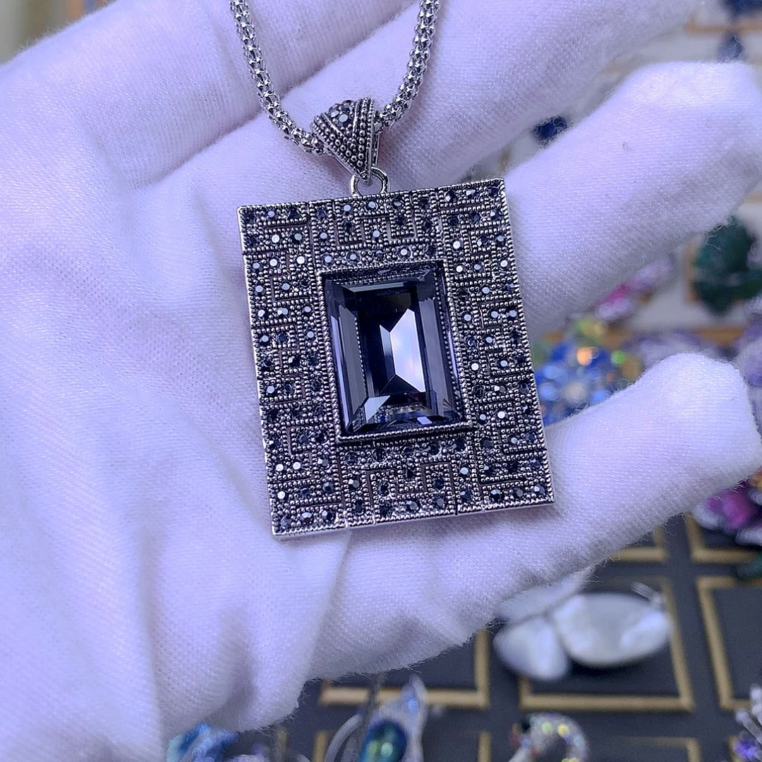 合成立方氧化锆铜毛衣链