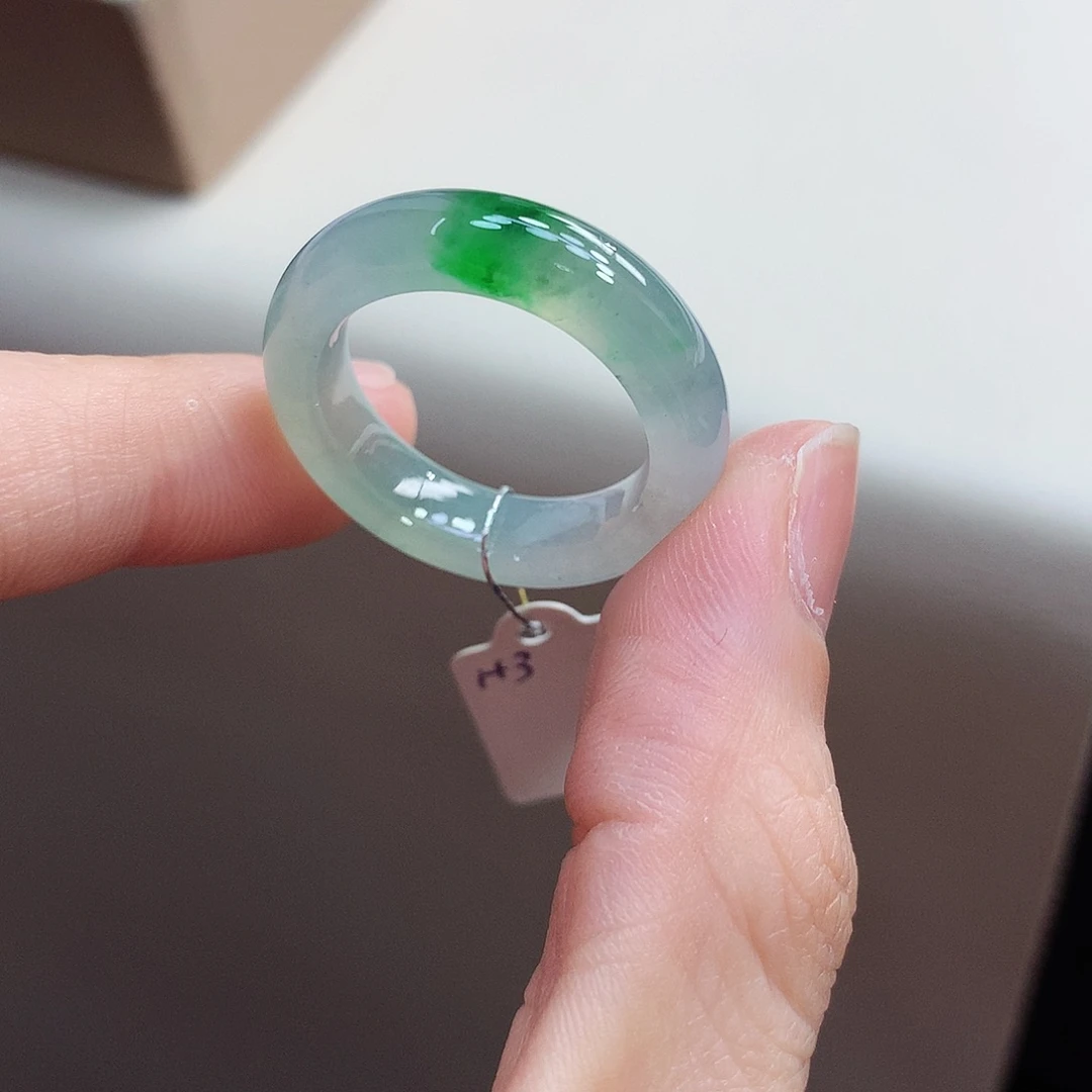 翡翠戒指未镶嵌21号