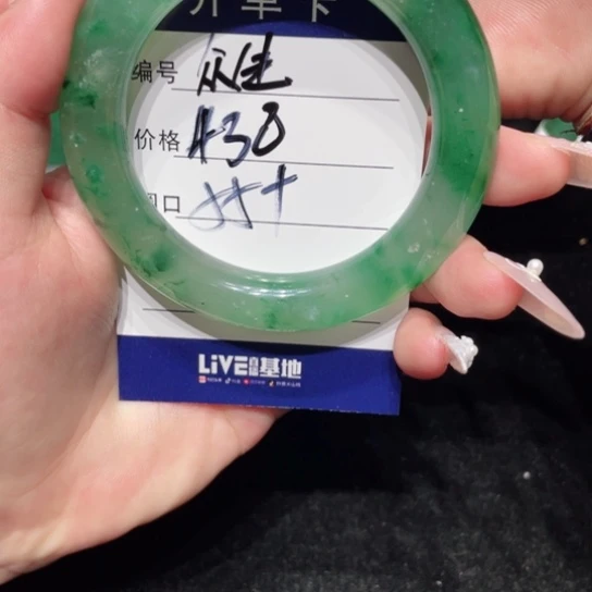 未镶嵌手镯石英质玉（非洲翠）