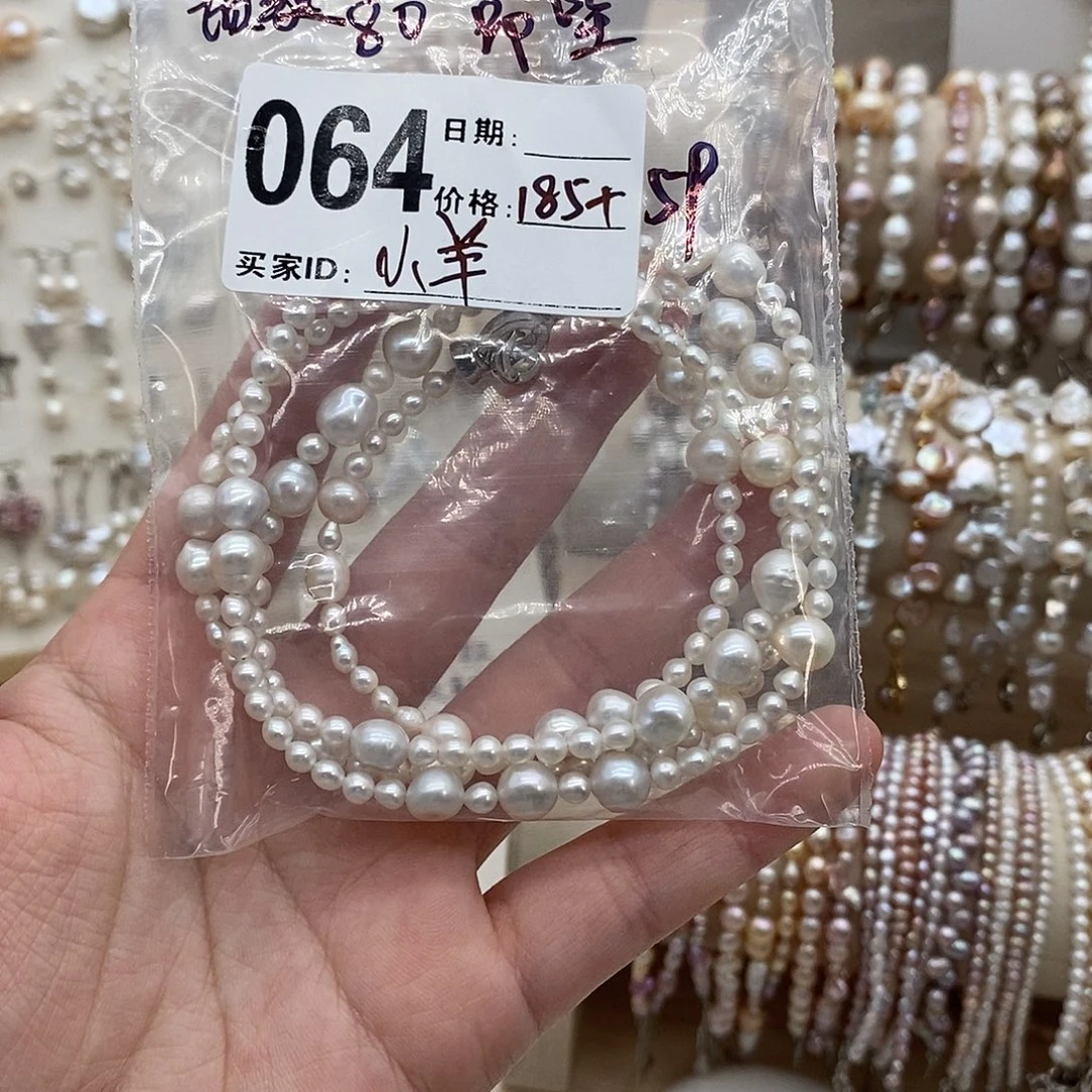 淡水珍珠耳饰银S925镶嵌