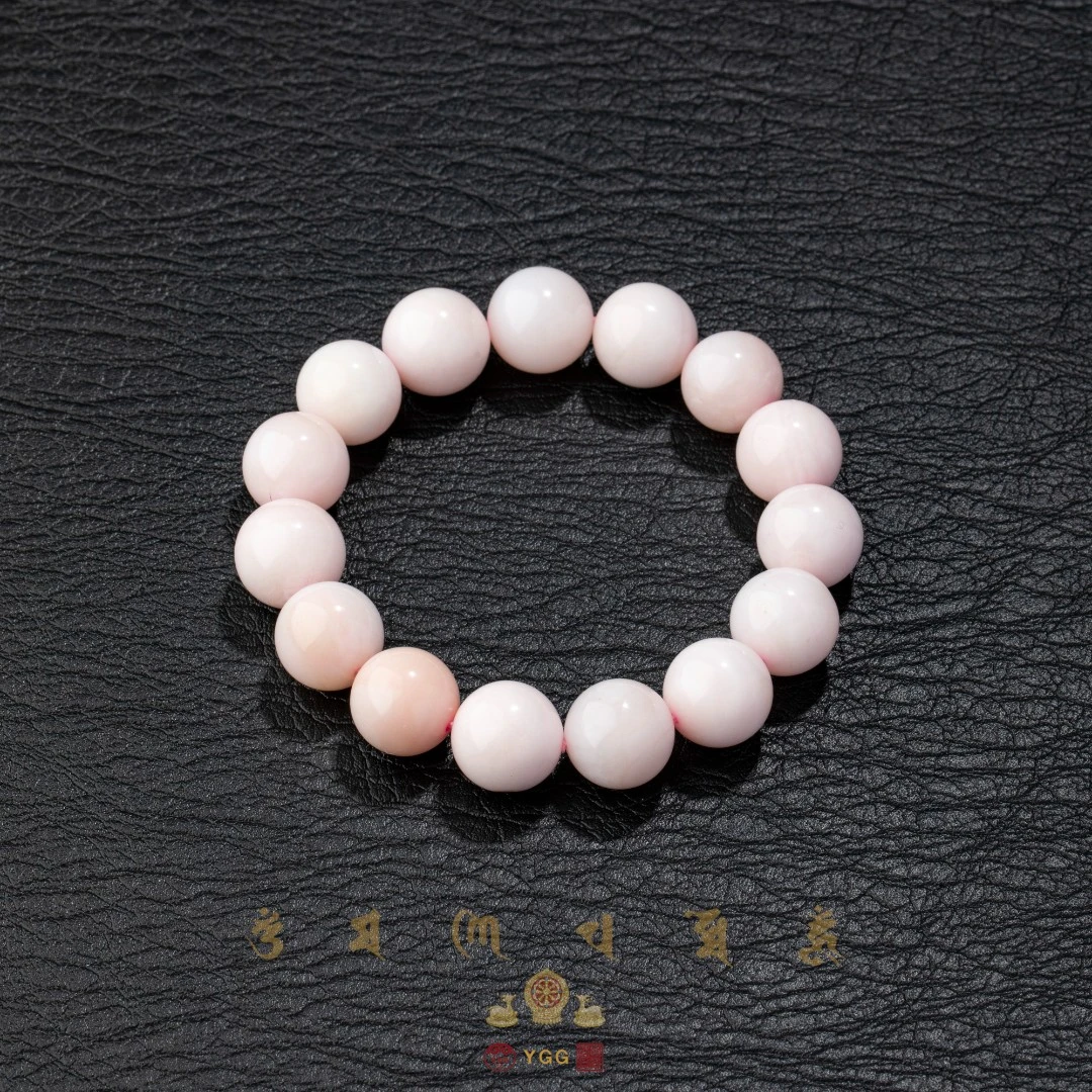 员格格UGG28760/粉欧泊手串13mm+（多样性发）