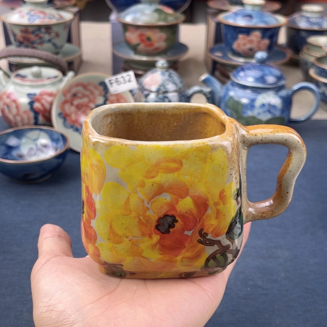 杯景德镇手绘手工茶具