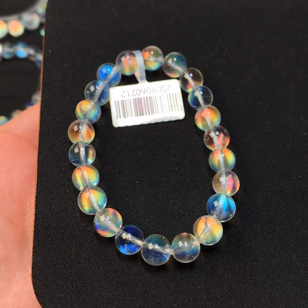 未镶嵌手串月光石8.7左右