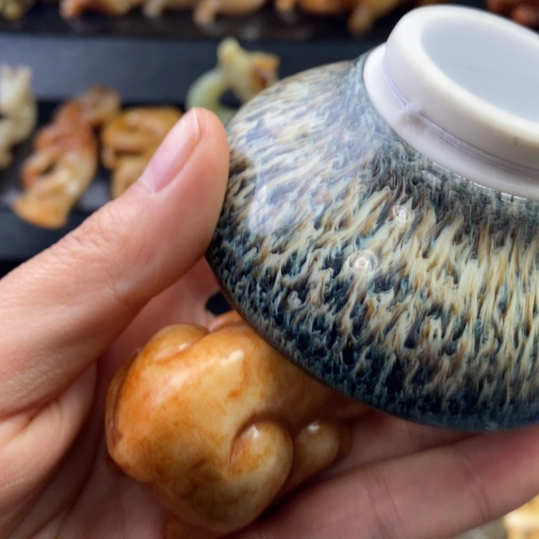 感***生和田玉（糖玉）未镶嵌颈饰