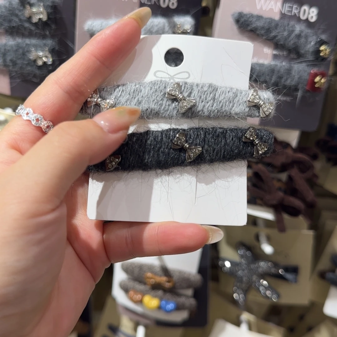 皮质非金属蝴蝶结拜拜