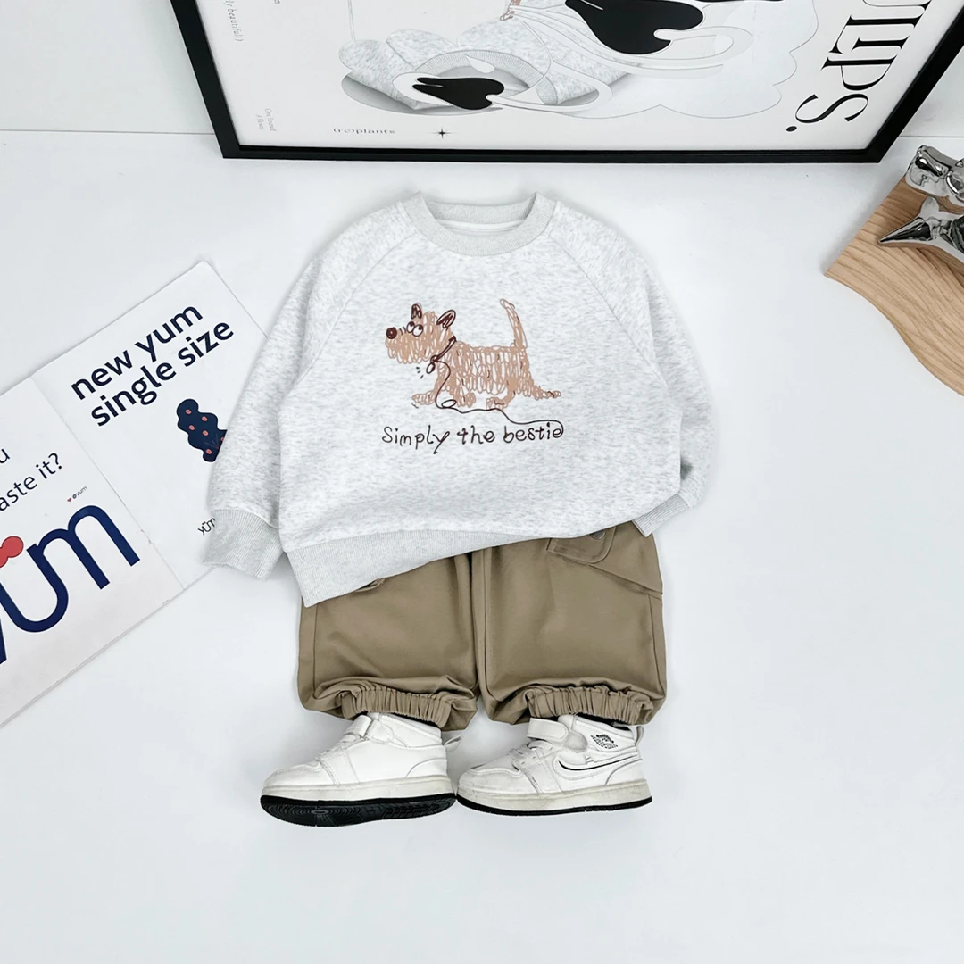 儿童卫衣长袖2025新款春装男童春秋上衣潮 FB25021 悠悠童话童装