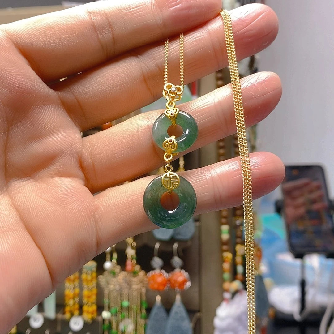 未镶嵌翡翠耳饰翡翠