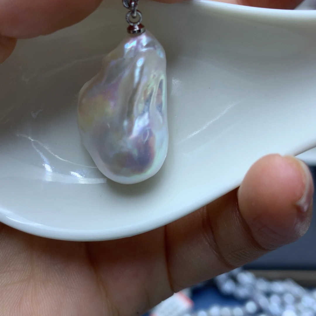 未镶嵌其他淡水珍珠
