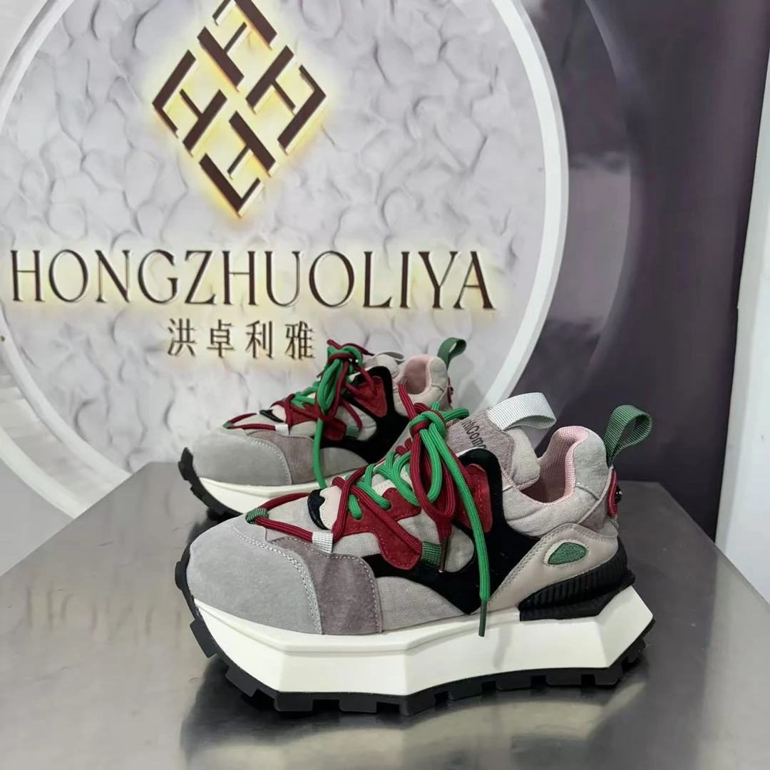 503单里新款2024爆款高级感时尚精品老爹鞋厚百搭众ins