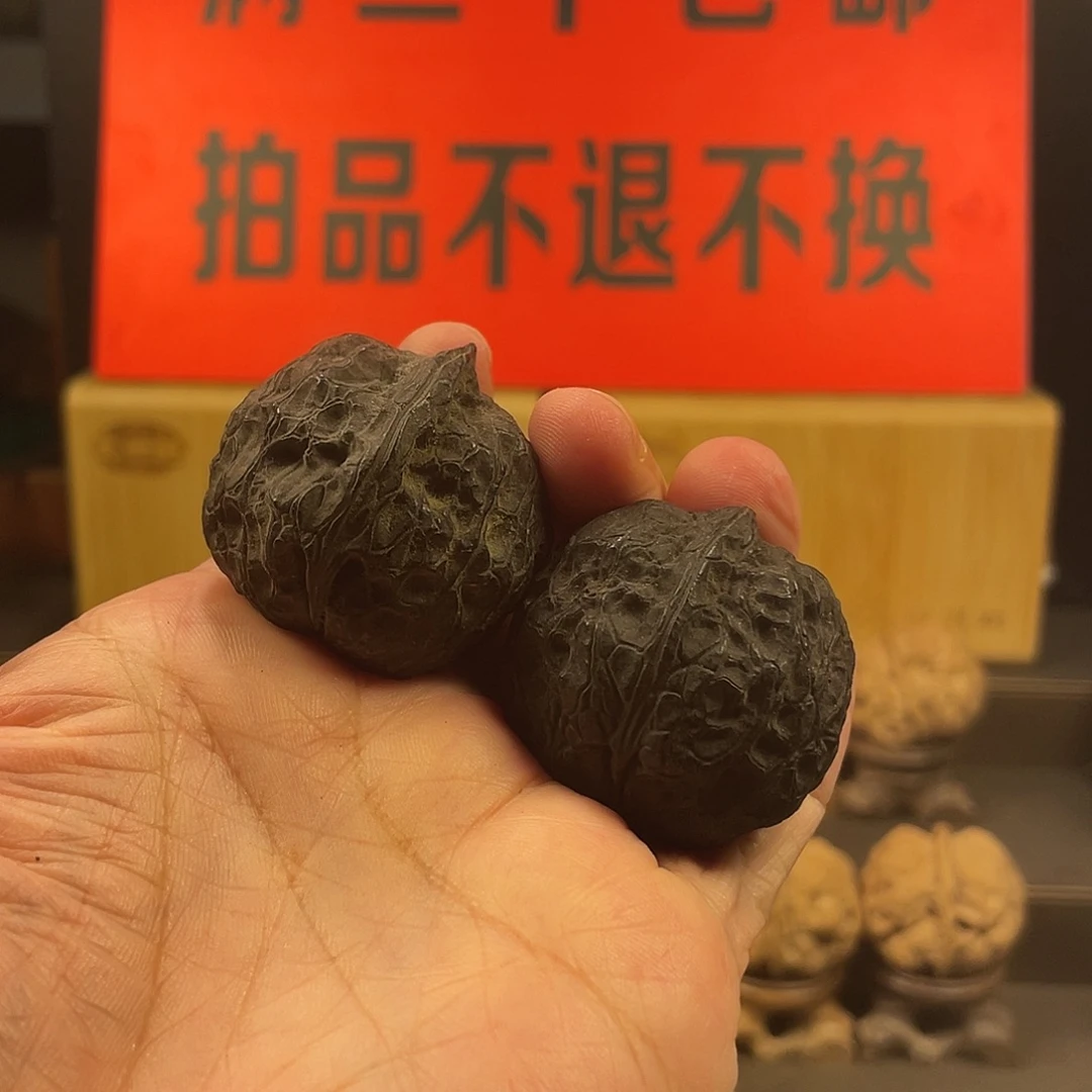 把件文玩核桃黑天使