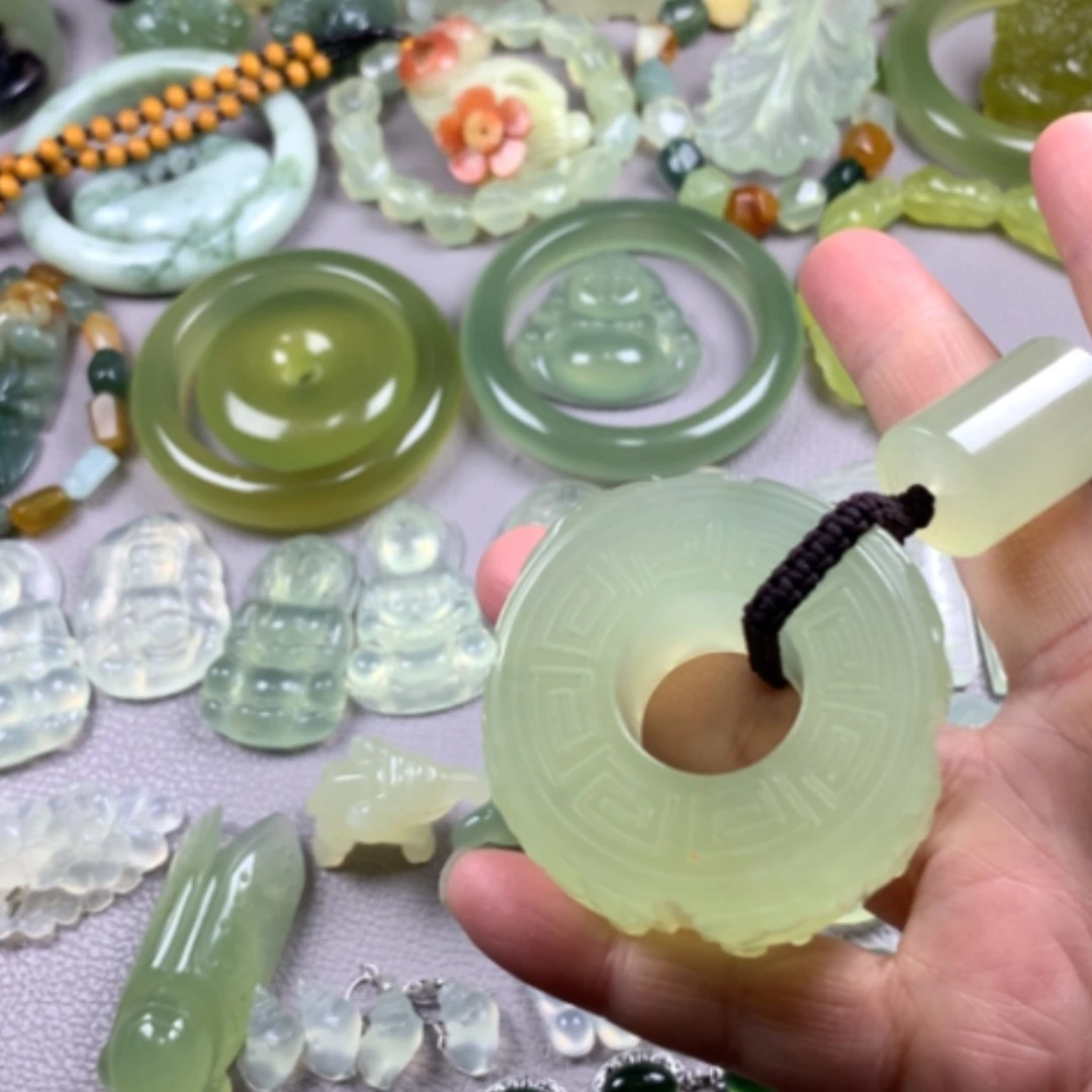 【闪购商品】未镶嵌蛇纹石玉2025新款岫玉