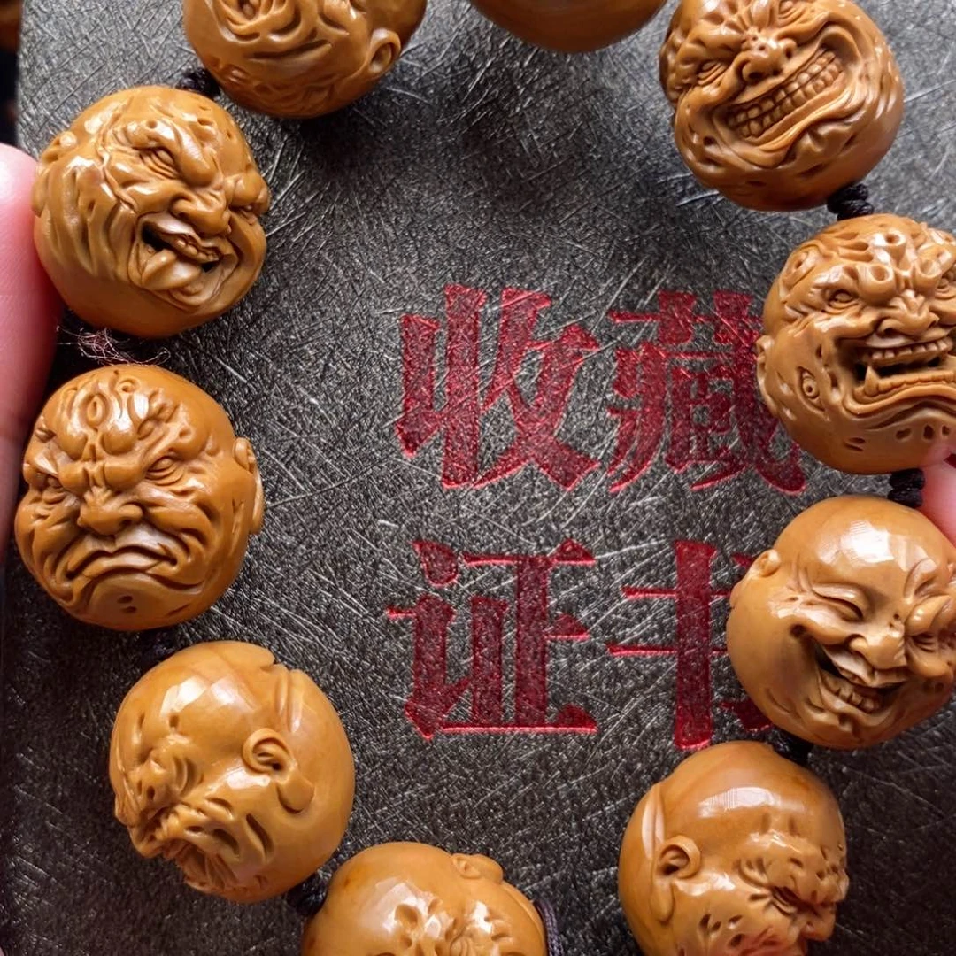 橄榄核手串恶僧串