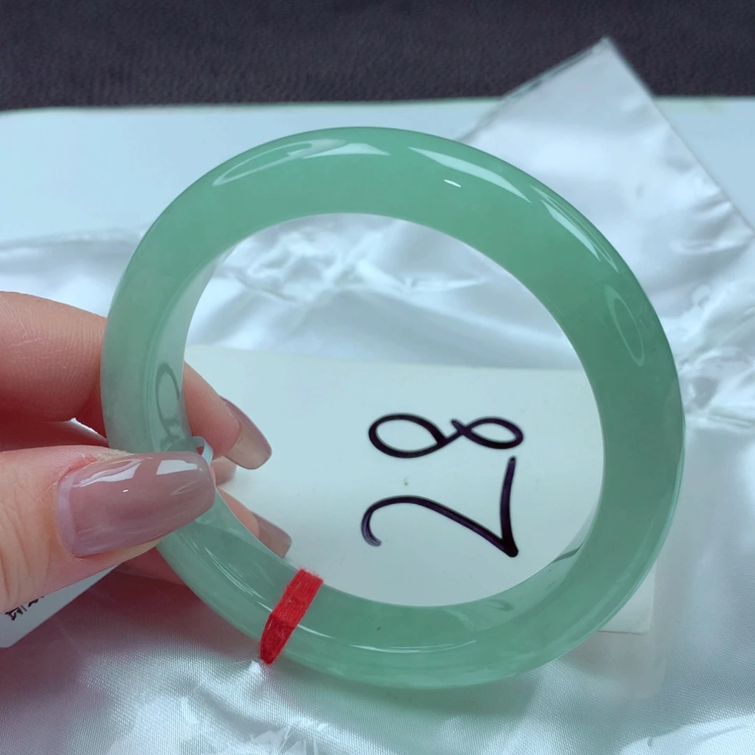 翡翠手镯未镶嵌手镯58