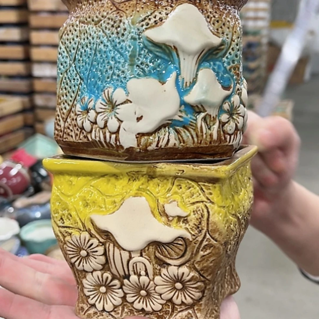 【闪购商品】陶瓷花盆