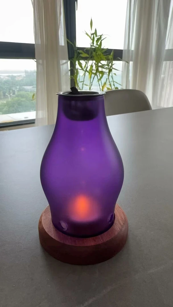 蜡烛香熏灯+18粒4小时蜡烛
