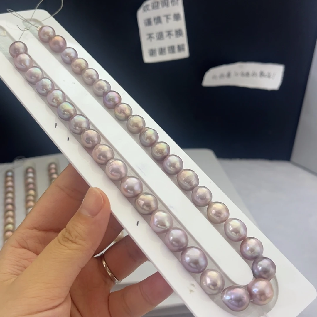 银S925镶嵌手绳淡水珍珠