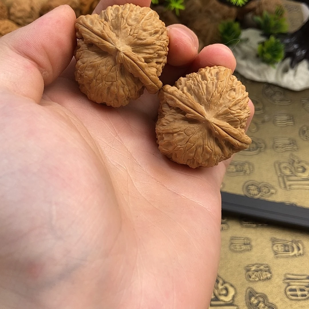 核桃球白40尺寸编号229全品无修皮质好红皮满肉