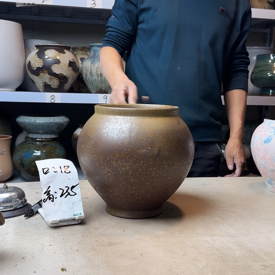 紫砂花盆尺寸18@23