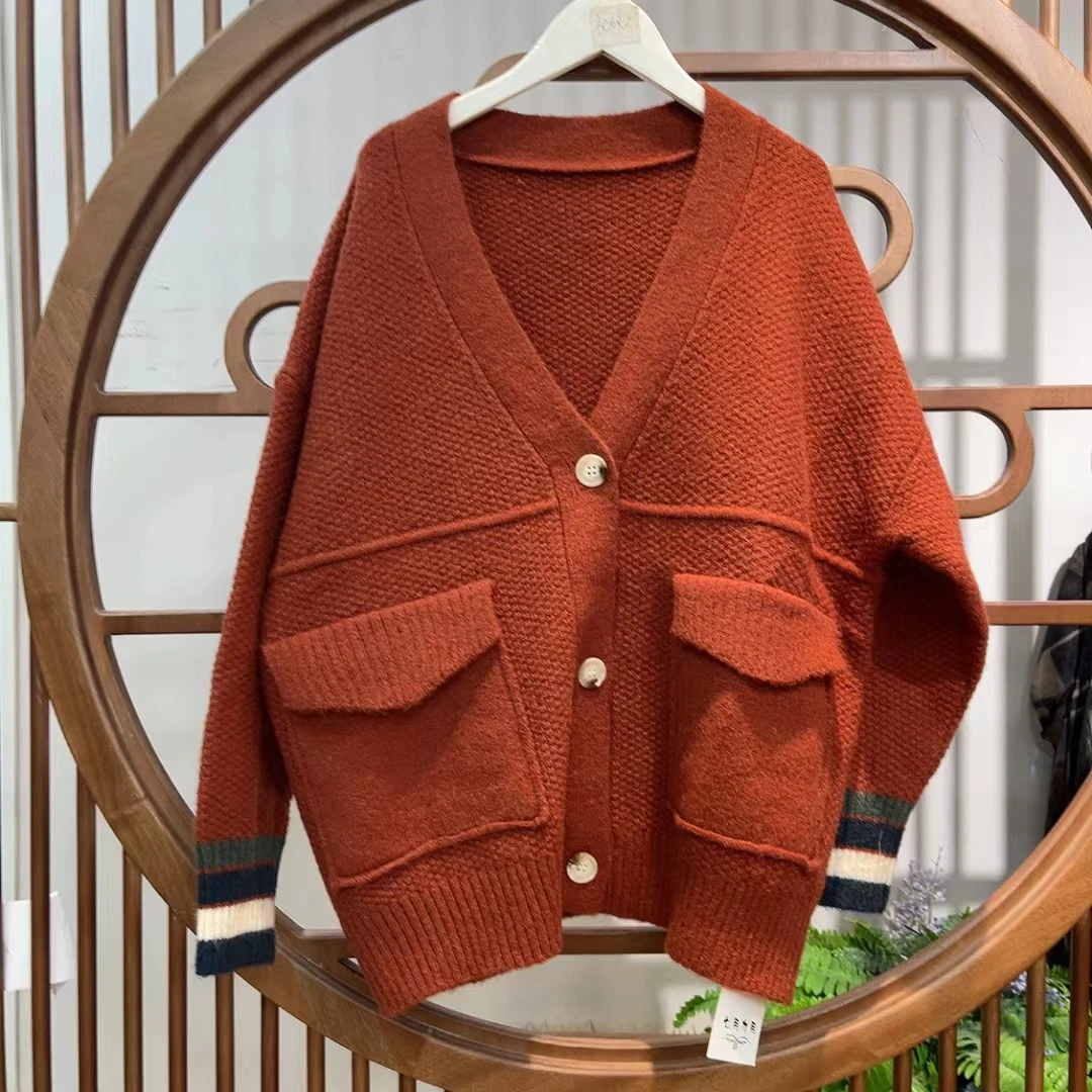 4219新款秋季时尚气质百搭休闲显瘦开衫