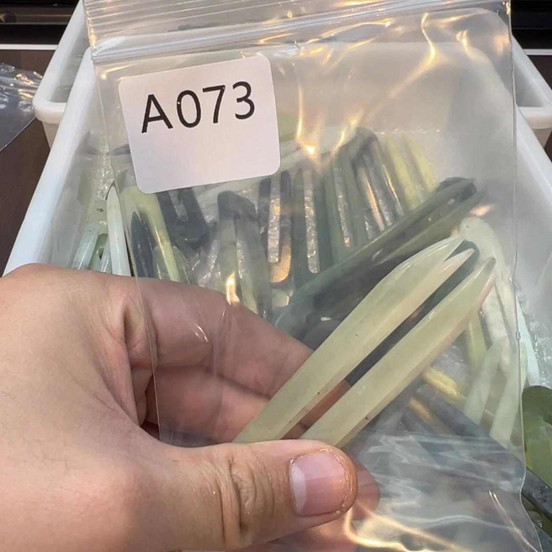 菜***油蛇纹石玉合金发饰