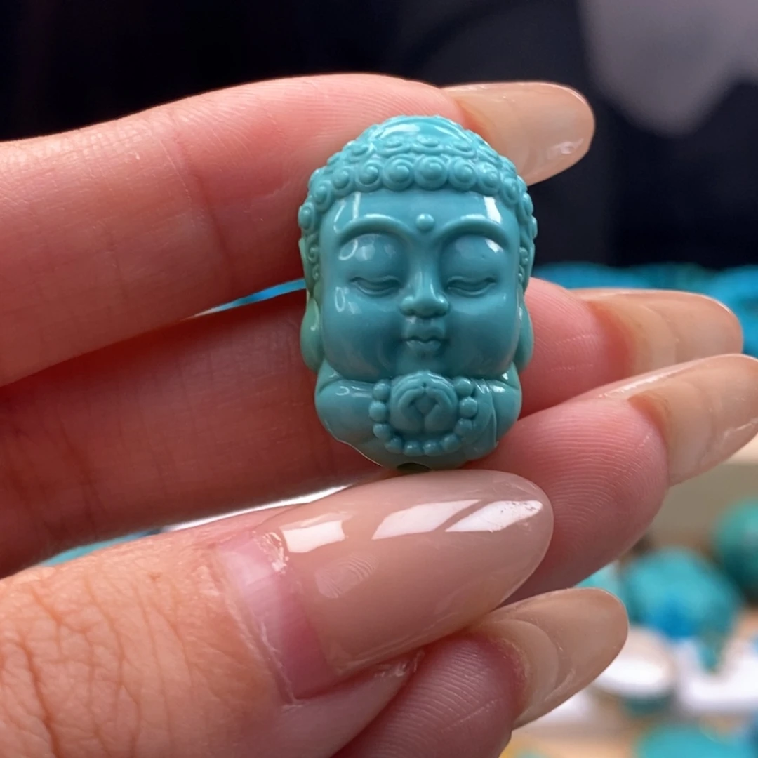 未镶嵌绿松石挂件